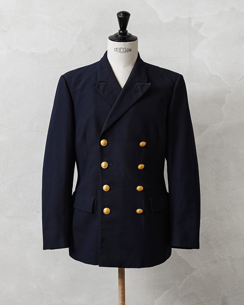 MILITARY（ミリタリー） 実物 USED スウェーデン海軍 ダブルブレスト