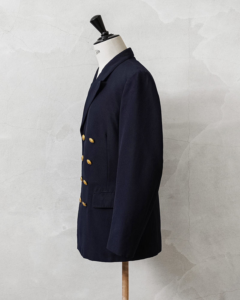 スウェーデン軍30-40s針シンチvintageダブルブレステッドウールjkt MILITARY（ミリタリー） 実物 新品 デッドストック スウェーデン軍