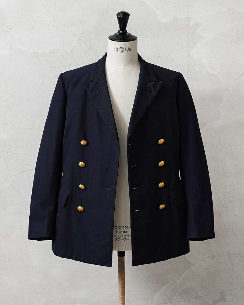 MILITARY（ミリタリー） 実物 USED スウェーデン海軍 ダブルブレスト