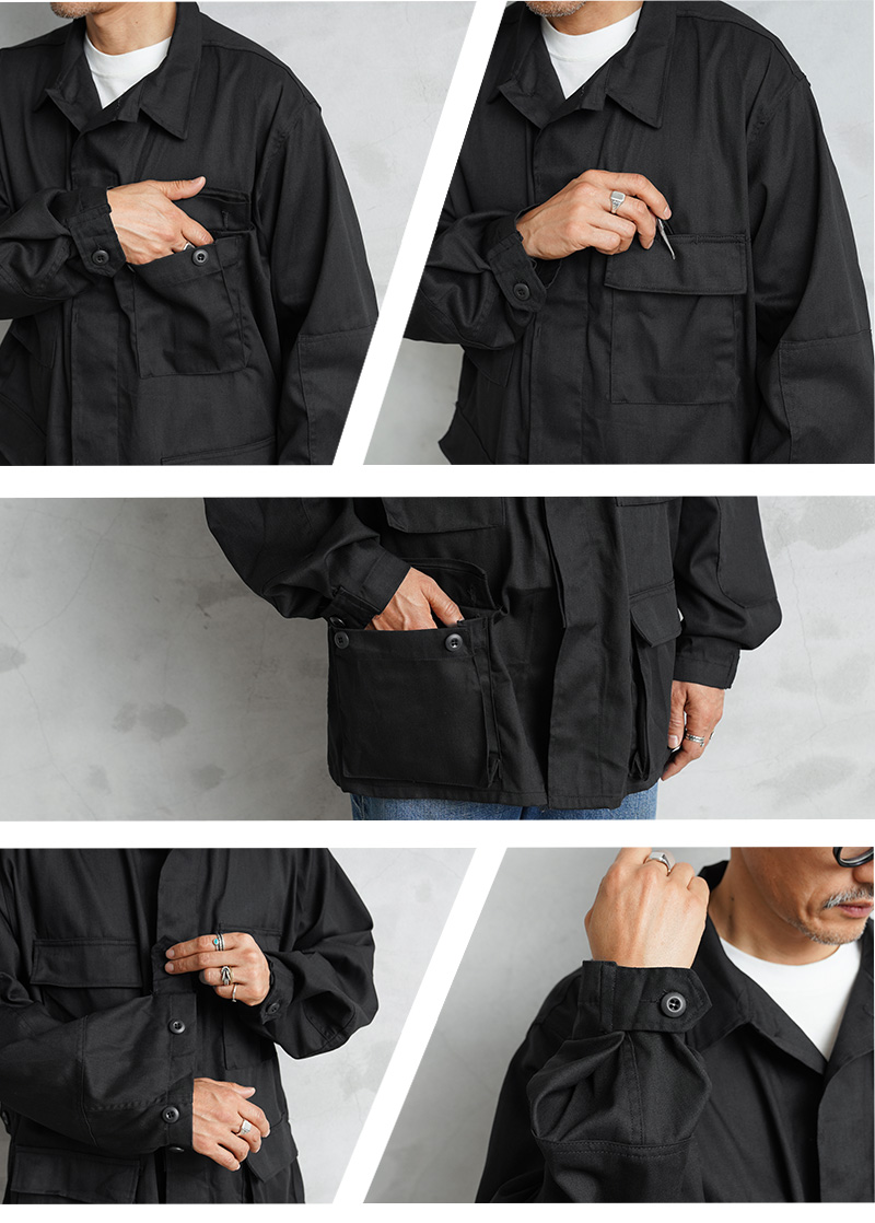 MILITARY（ミリタリー） MADE IN USA 新品 米軍 BDU ジャケット 中期型