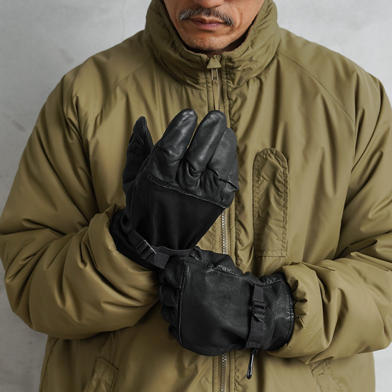 MILITARY（ミリタリー） 実物 USED 米軍 LIGHT DUTY レザーグローブ