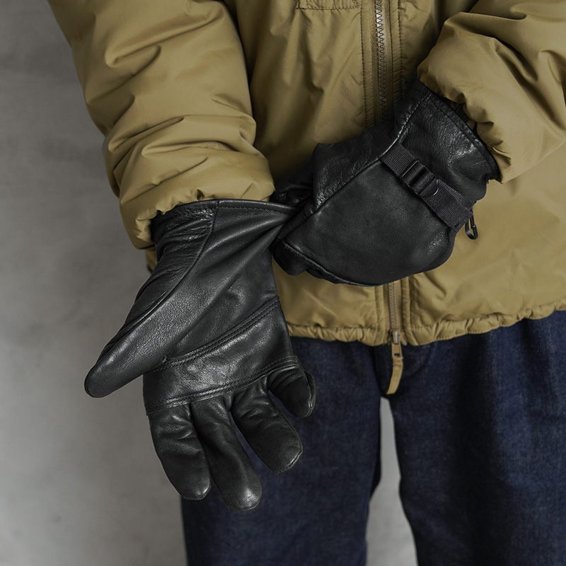 MILITARY（ミリタリー） 実物 USED 米軍 LIGHT DUTY レザーグローブ