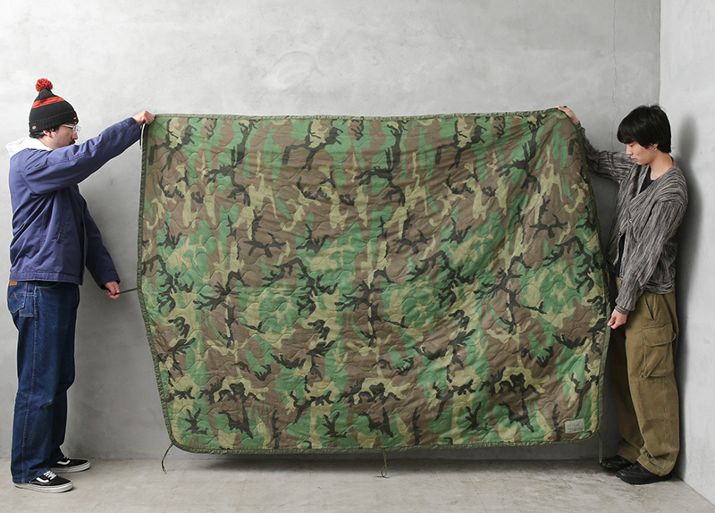 MILITARY（ミリタリー） 実物 USED 米軍 ポンチョライナー ウッド