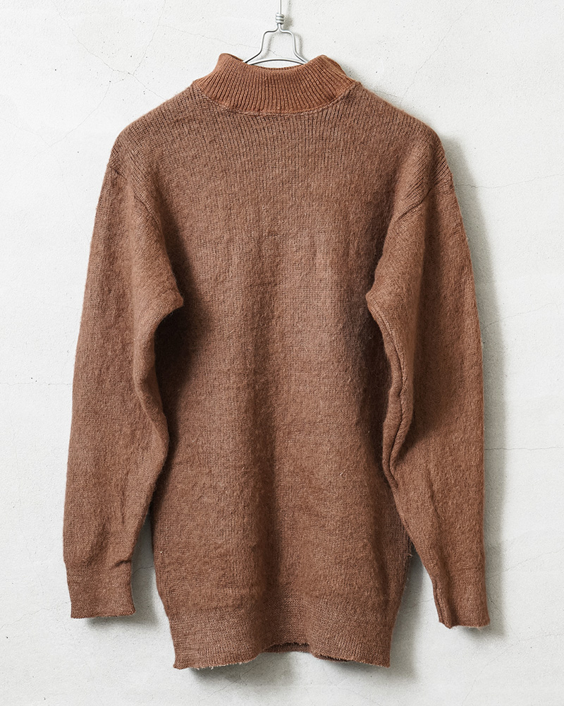 実物 新品 デッドストック ロシア軍（旧ソ連軍） モックネック ウール