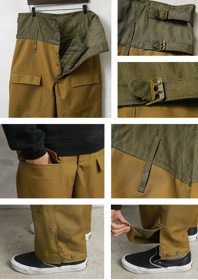 デッドストック ロシア軍（旧ソ連軍）タンカース パンツ 46 実物 新品 デッドストック ロシア軍（旧ソ連軍）タンカースジャケット