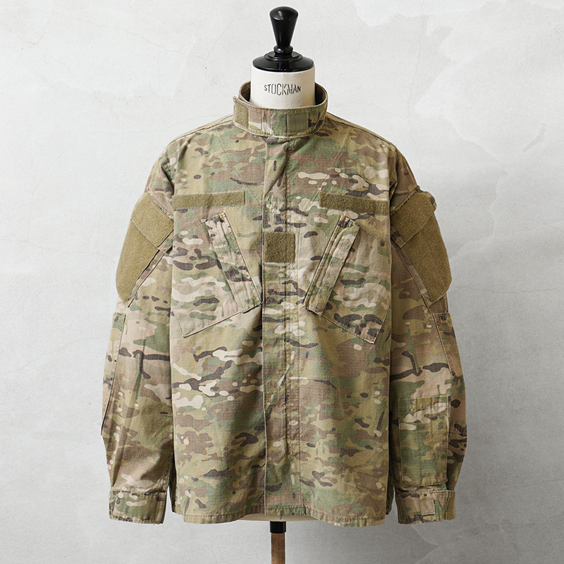 r1 米軍実物 マルチカム コンバットジャケット ミリタリー MILITARY（ミリタリー） 実物 USED 米軍 FLAME RESISTANT コンバット