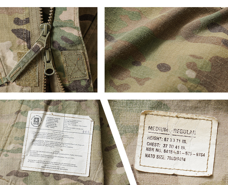 MILITARY（ミリタリー） 実物 USED 米軍 FLAME RESISTANT コンバット