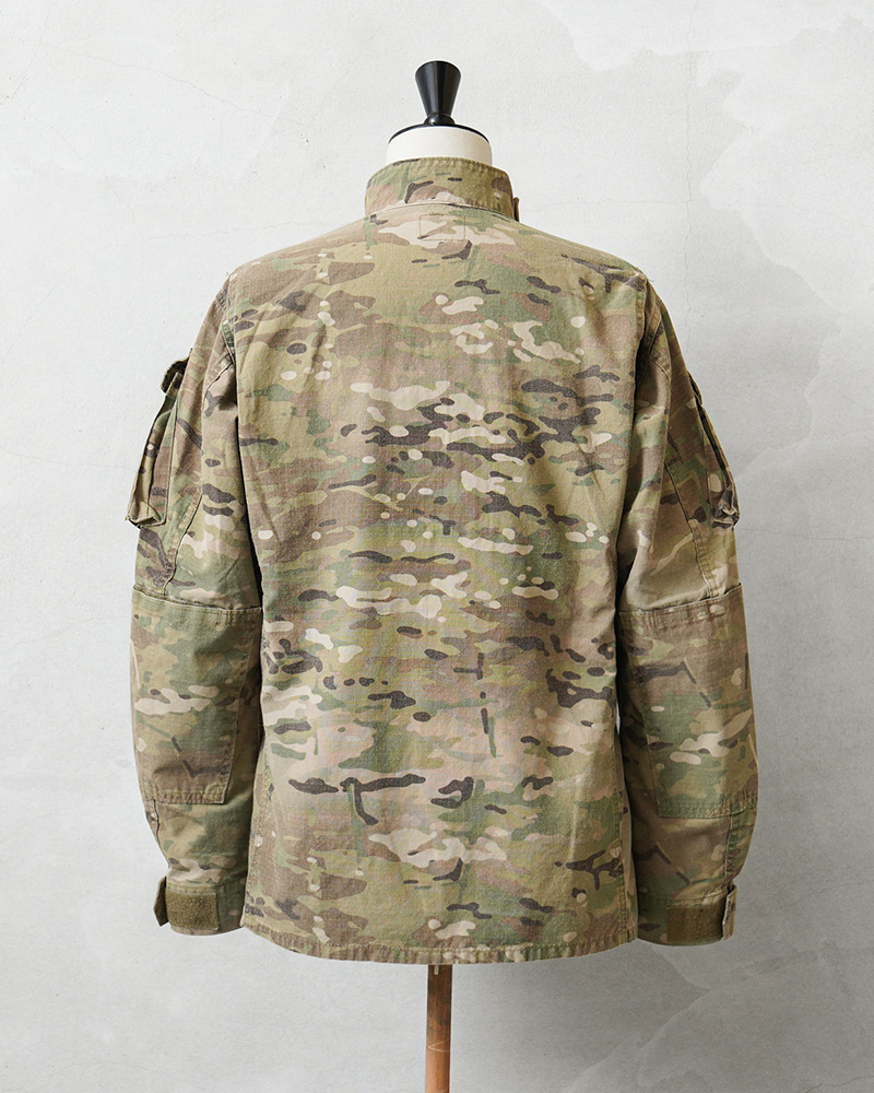 米軍実物 Multicam コンバットコート SMALL-XLONG タグ付き MILITARY（ミリタリー） リジェクト 訳あり品 実物 USED 米軍 FLAME