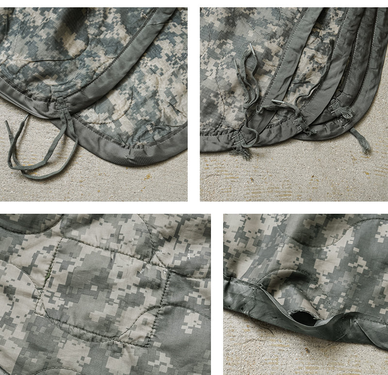 リジェクト 訳あり品 実物 USED 米軍 ポンチョライナー ACU（UCP