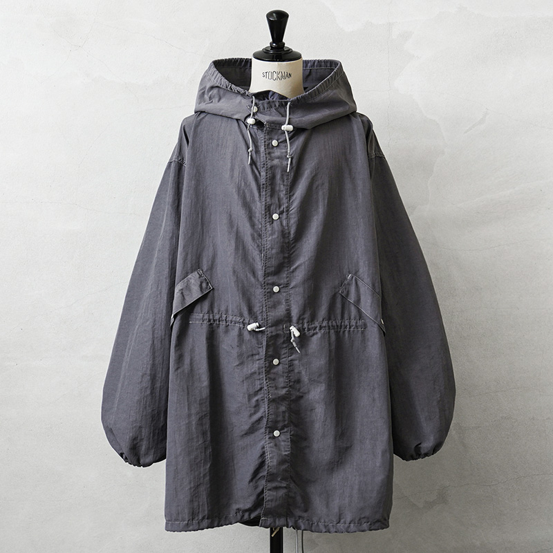 MILITARY（ミリタリー） 実物 USED 米軍 スノーカモ モッズコート GRAY
