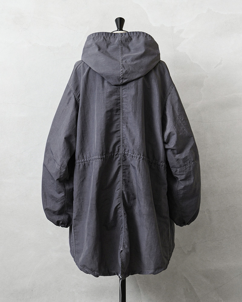 MILITARY（ミリタリー） 実物 USED 米軍 スノーカモ モッズコート GRAY