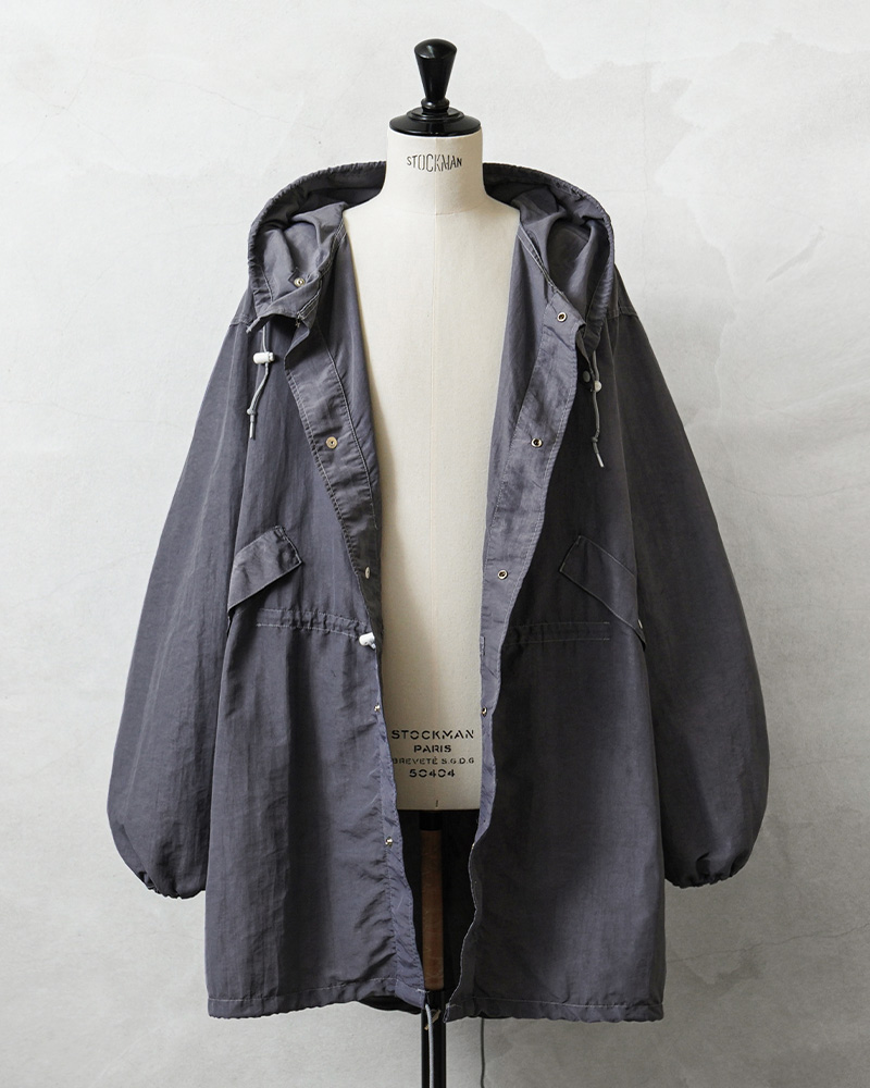 MILITARY（ミリタリー） 実物 USED 米軍 スノーカモ モッズコート GRAY