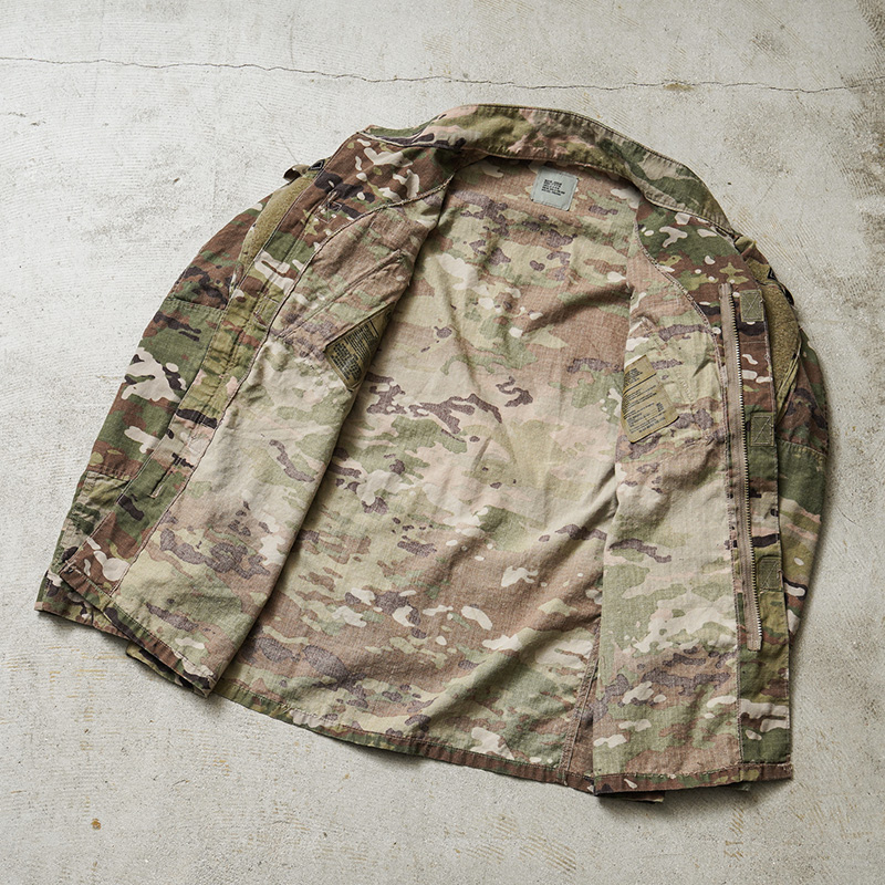 米軍実物 ACU レディース トラウザー 25-REGULAR スコーピオンW2 実物 USED 米軍 FLAME RESISTANT COMBAT カーゴパンツ OCP