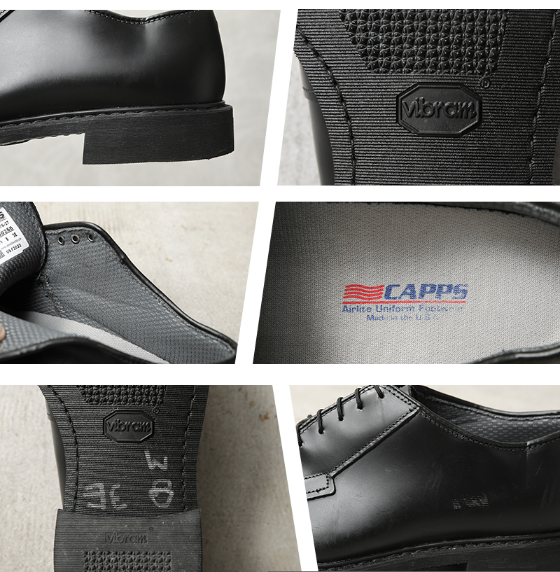 MILITARY（ミリタリー） 実物 USED 米軍 CAPPS社製 レザー サービス