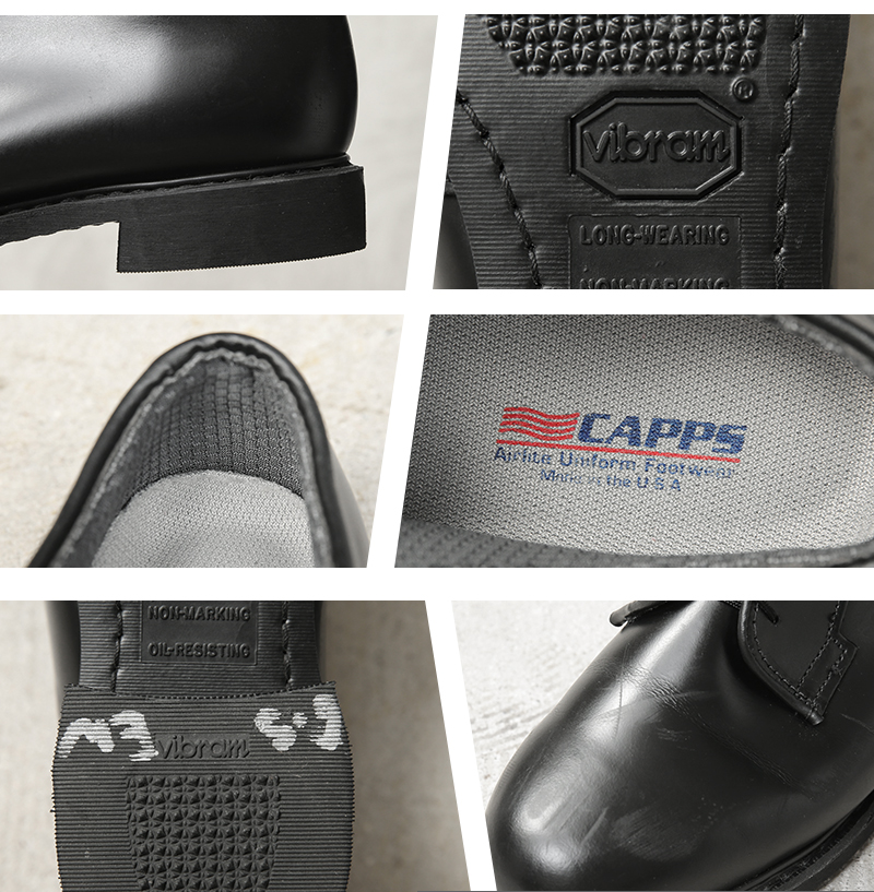 MILITARY（ミリタリー） 実物 USED 米軍 CAPPS社製 レザー サービス