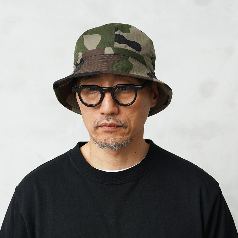 ミリタリー（フランス軍）サファリハット/50S MILITARY（ミリタリー） 実物 新品 デッドストック フランス軍 HBT