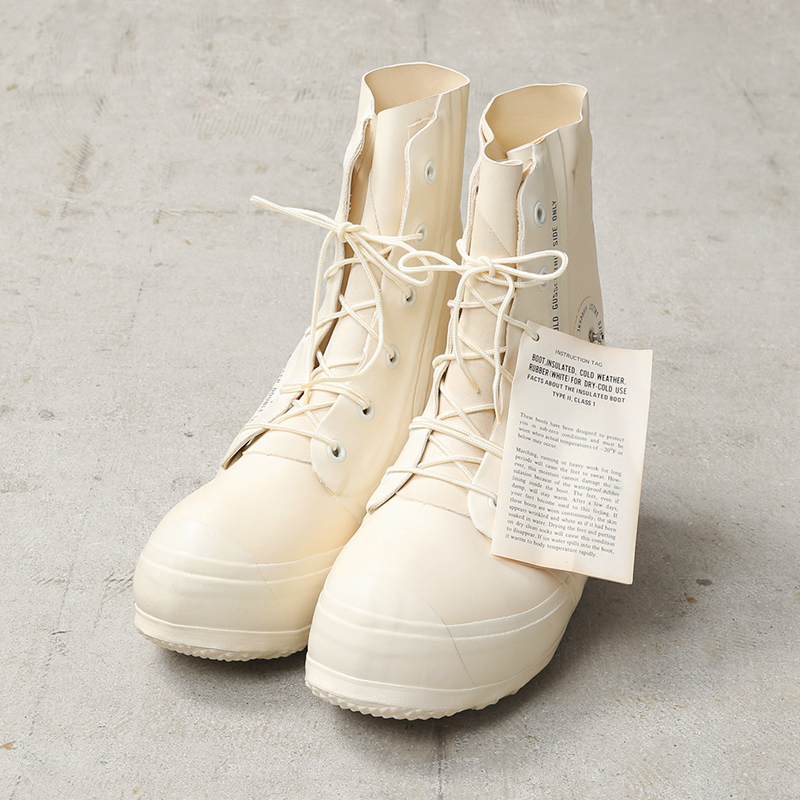 デッドストック 80s US ARMY バニー ブーツ ラバーブーツ 9R MILITARY（ミリタリー） 実物 新品 デッドストック 米軍 1970〜1980's