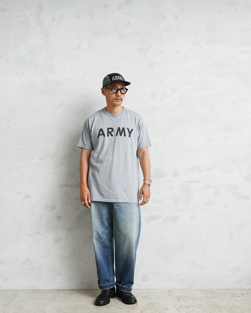MILITARY（ミリタリー） 実物 USED 米軍 90's PFU ARMY Tシャツ 軍モノ