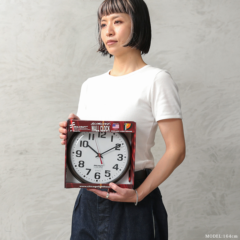 SKILCRAFT WALL CLOCK 米軍　新品　1点限り！！ MILITARY（ミリタリー） 実物 新品 デッドストック 米軍 SKILCRAFT社製