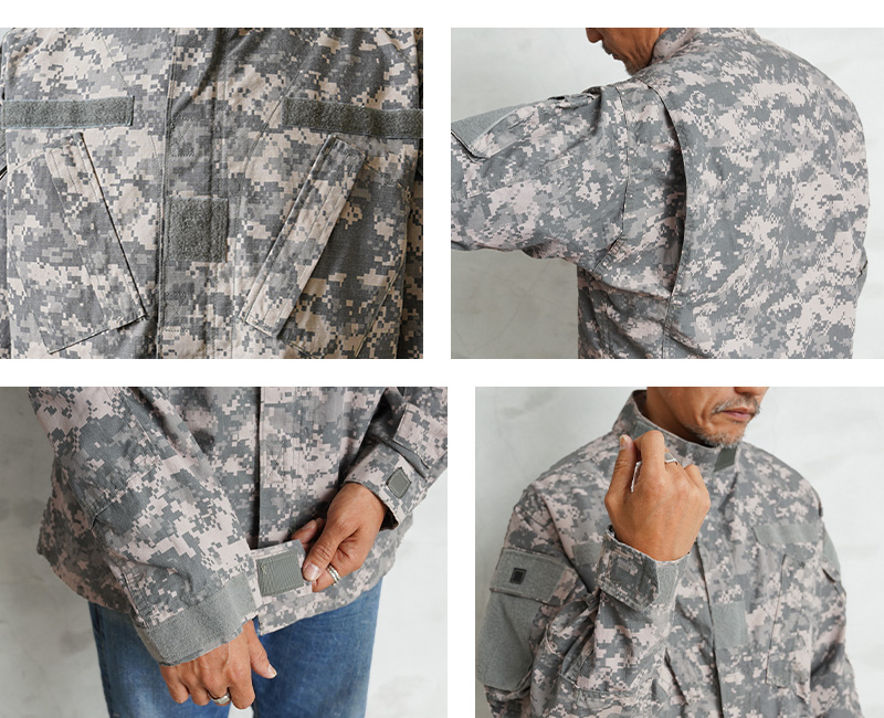 MILITARY（ミリタリー） 実物 新品 デッドストック 米軍 ACU FLAME