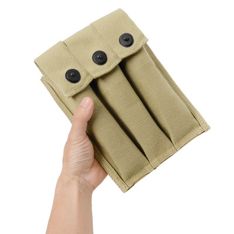 MILITARY 新品 米軍 WWII EQUIPMENT M3 コットンマガジンポーチ
