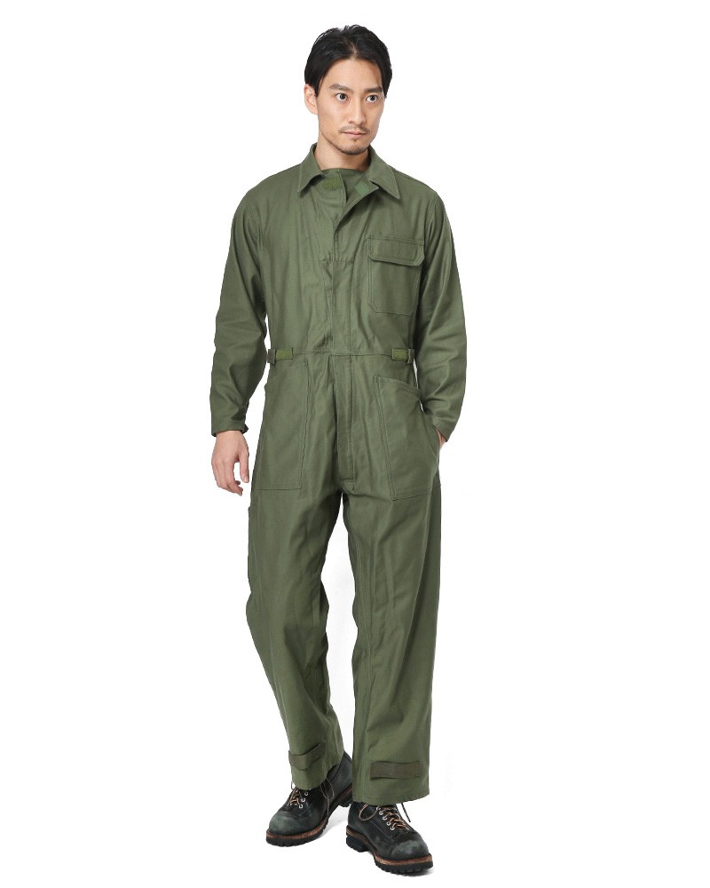 実物 新品 米軍 COTTON SATEEN カバーオール TYPE 1 #2 つなぎ 