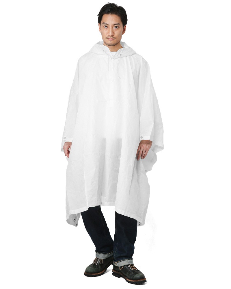 MILITARY（ミリタリー） 実物 新品 スイス軍 スノーカモポンチョ