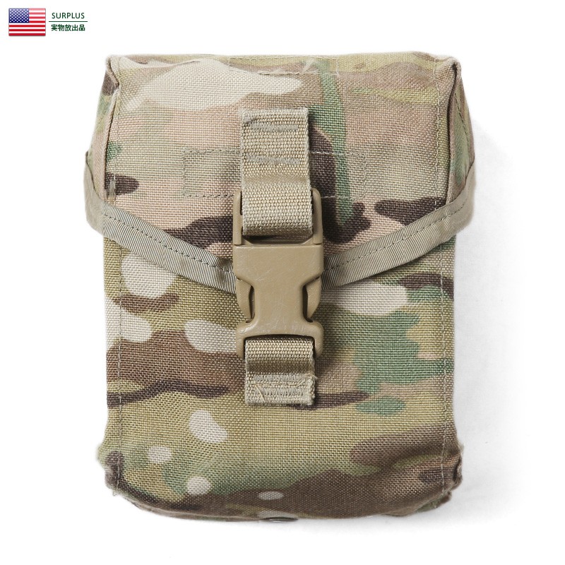 実物 米軍 IFAK ファーストエイドキットキットポーチ OCP（MultiCam） USED ミリタリー マルチカム 迷彩 カモ柄 MOLLE  モールシステム【クーポン対象外】【T】