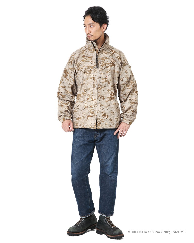 実物 新品 米軍 U.S.M.C. LIGHTWEIGHT EXPOSURE GORE-TEX ジャケット DESERT MARPAT アウター  ゴアテックスパーカー ミリタリー【クーポン対象外】【T】