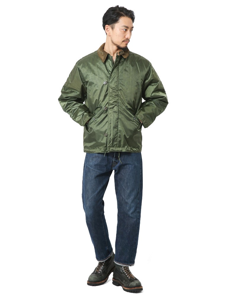 実物 新品 米軍 U.S.NAVY EXTREME COLD WEATHER IMPERMEABLE デッキ