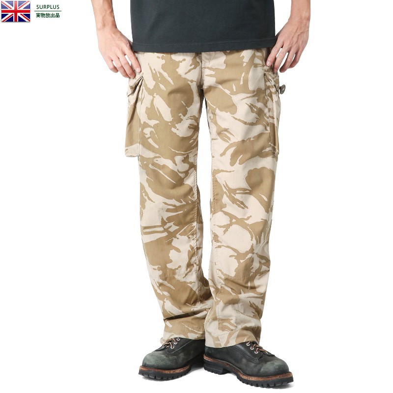 [イギリス軍] WINDPROOF カーゴパンツ デザート DPMカモ 軍放出品 イギリス軍] WINDPROOF カーゴパンツ デザート DPMカモ 軍放出品