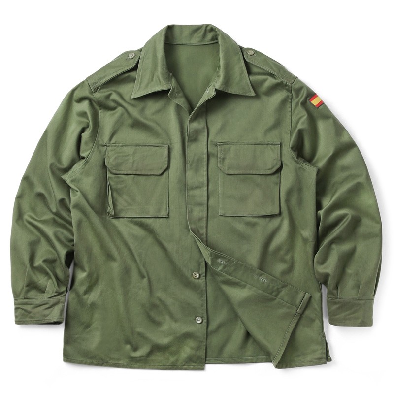 スペイン軍M09デジタル迷彩コンシャツ L 国旗章付 実物中古 スペイン軍M09デジタル迷彩コンシャツ L 国旗章付 実物中古