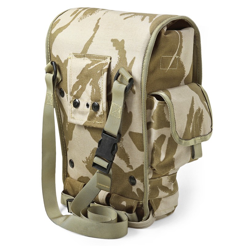 MILITARY 実物 USED イギリス軍 2WAY ガスマスク ショルダー