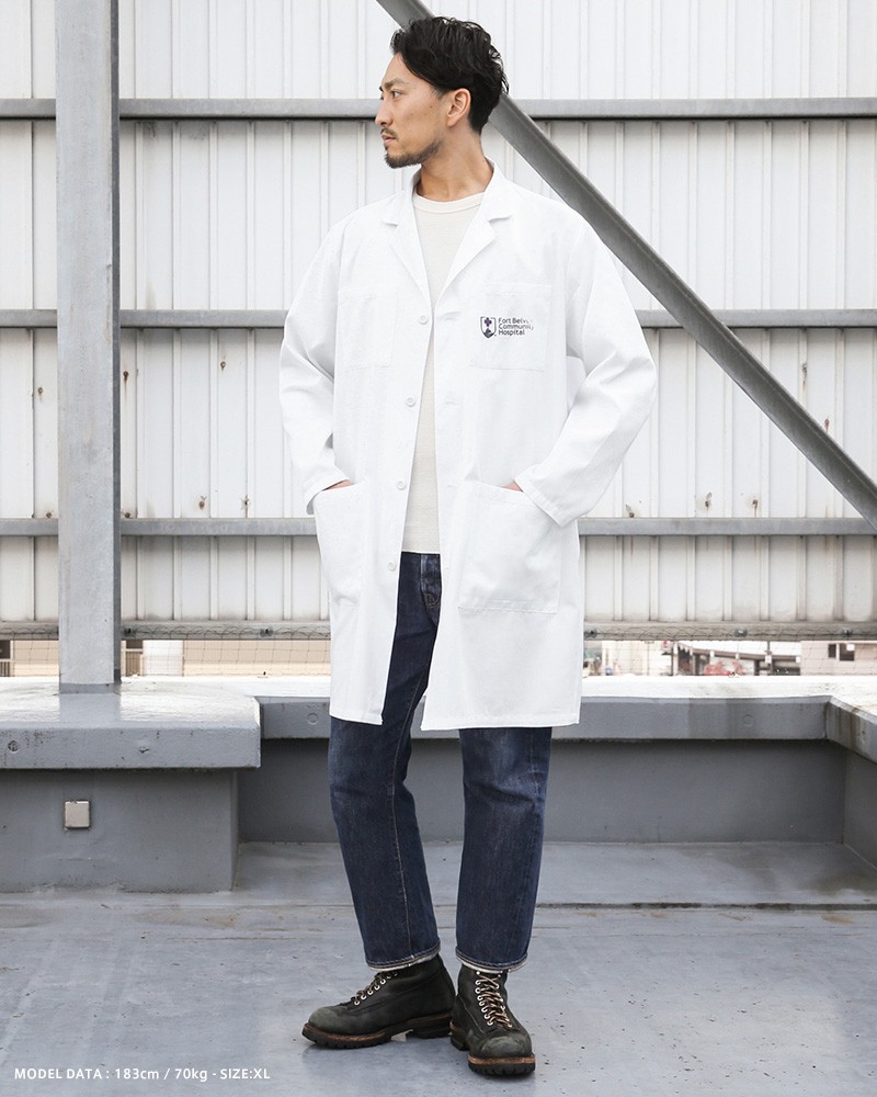 MILITARY（ミリタリー） 実物 USED 米軍 メディカル ラボコート