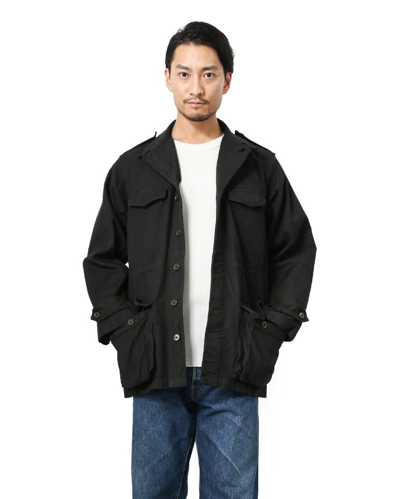 SCHWARZ GUMU ジップアップ ミリタリー ジャケット Size M