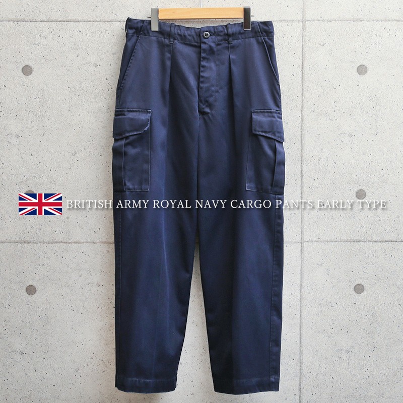 実物 USED イギリス軍 Royal Navy カーゴパンツ 前期型 ミリタリー