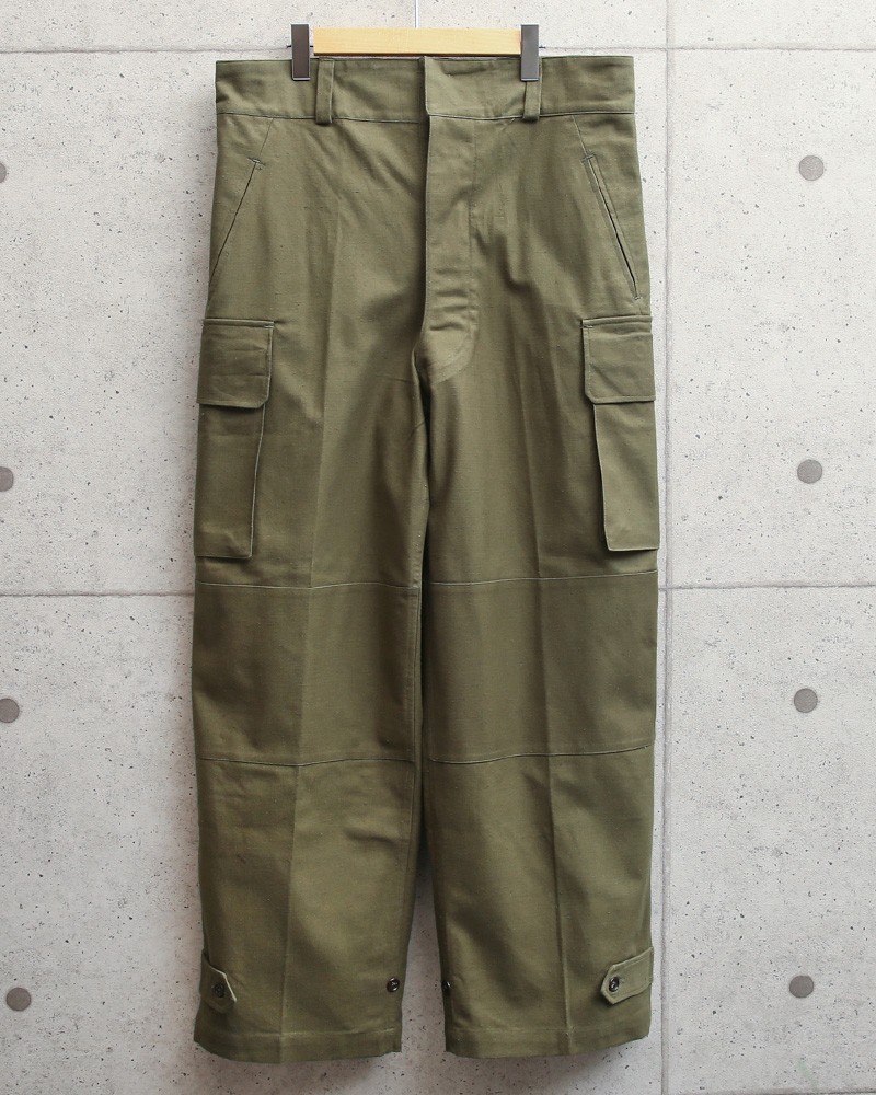 希少 実物 新品 デッドストック フランス軍 M-47 カーゴパンツ 前期