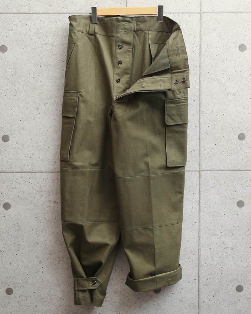 SALEHOT】 希少 フランス軍 M-47 カーゴパンツ 前期型 33 #03263 YpAvs