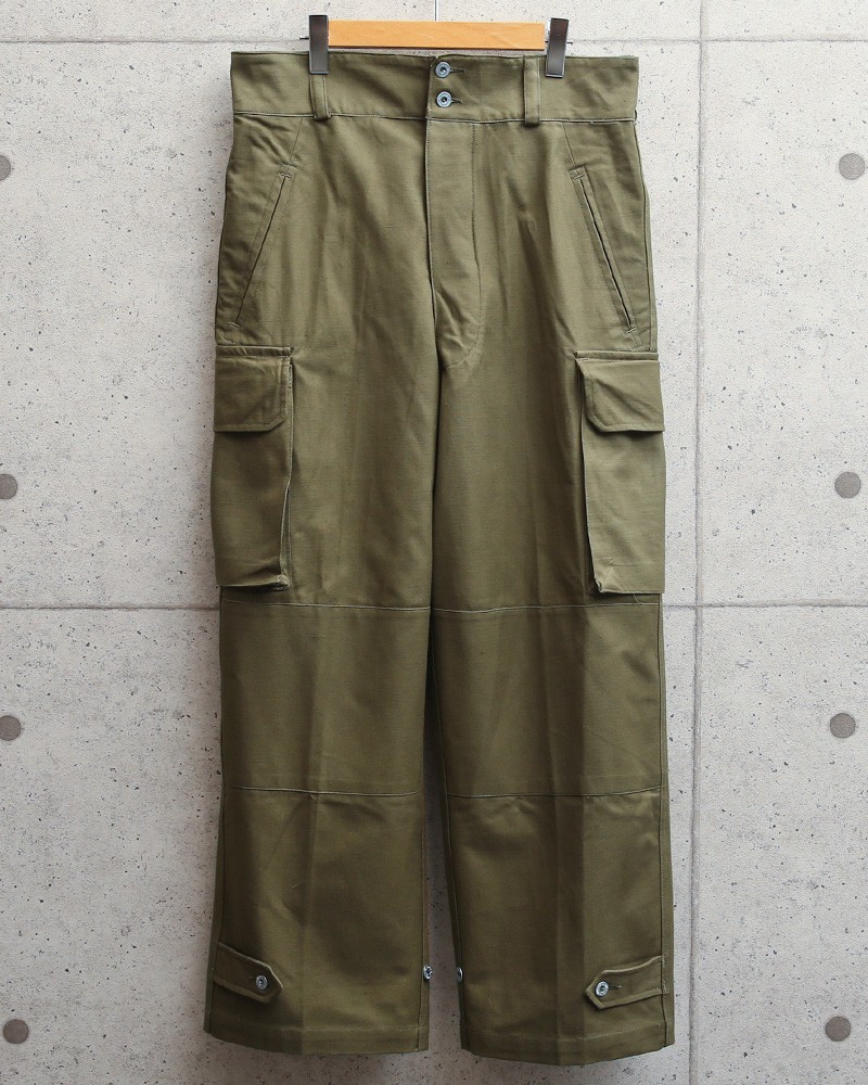 希少 実物 新品 デッドストック フランス軍 M-47 カーゴパンツ 前期