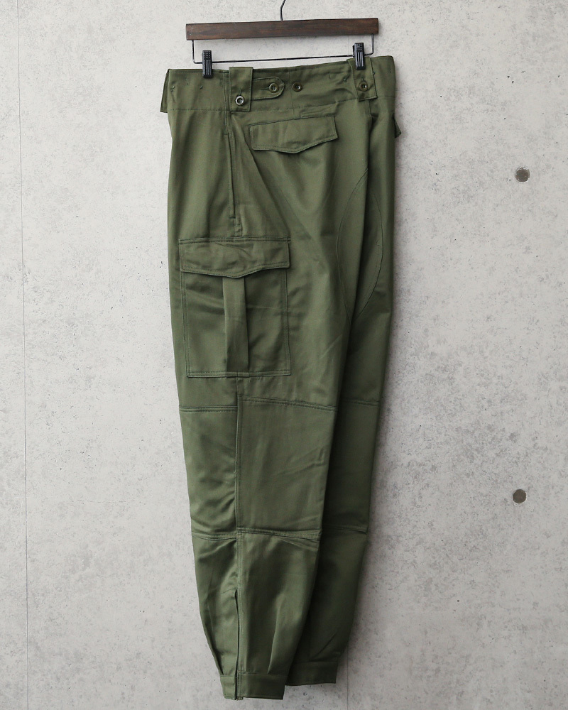 実物 新品 デッドストック ベルギー軍 M-64フィールドパンツ