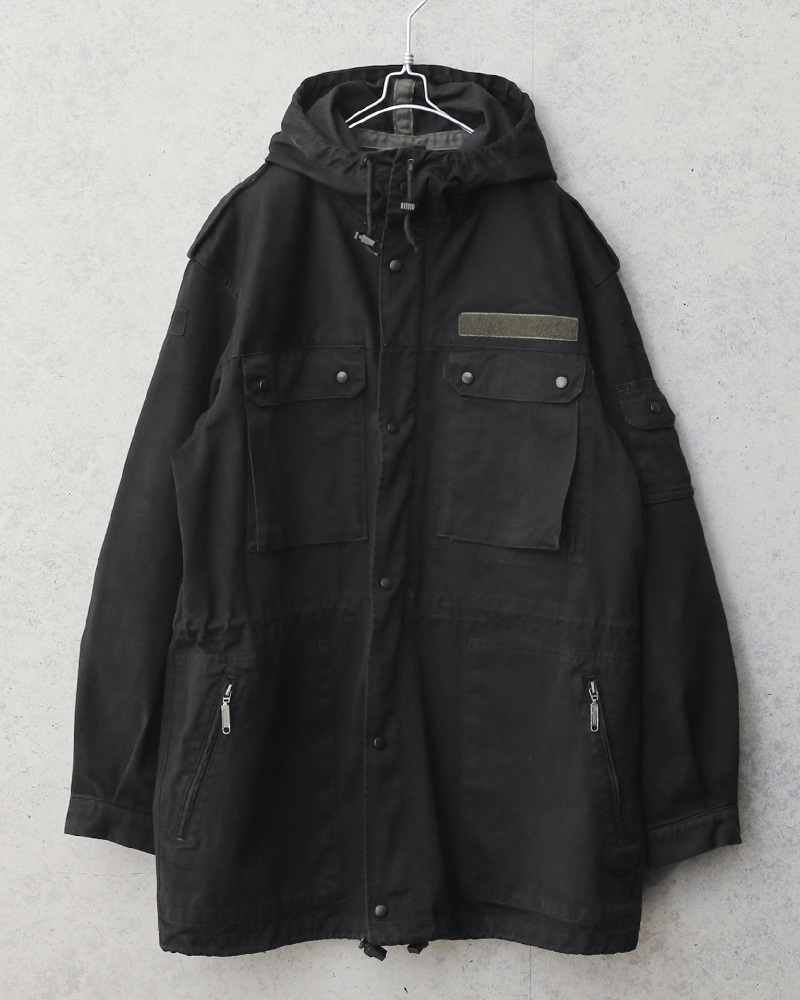 セットアップ リバーシブル 実物ドイツ軍 スノーパーカー ジャケット 後染め MILITARY（ミリタリー） 実物 USED ドイツ軍 フレクターカモ パーカー