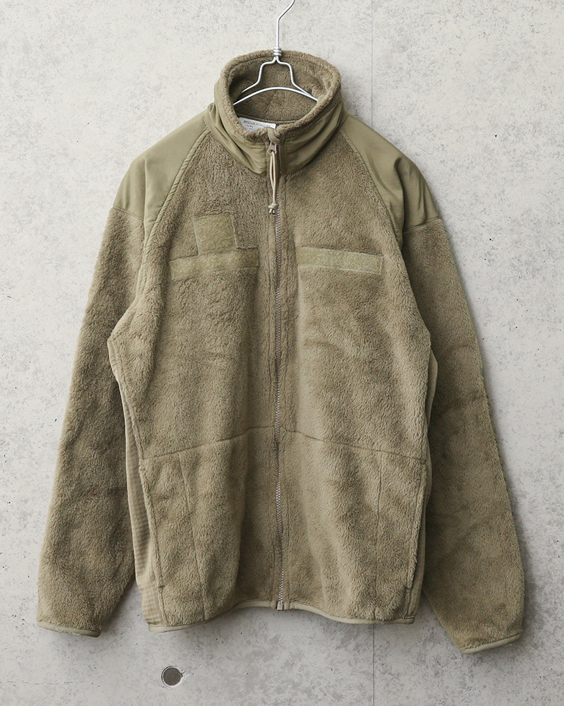 実物 USED 米軍 ECWCS Gen3 POLARTEC フリースジャケット COYOTE 