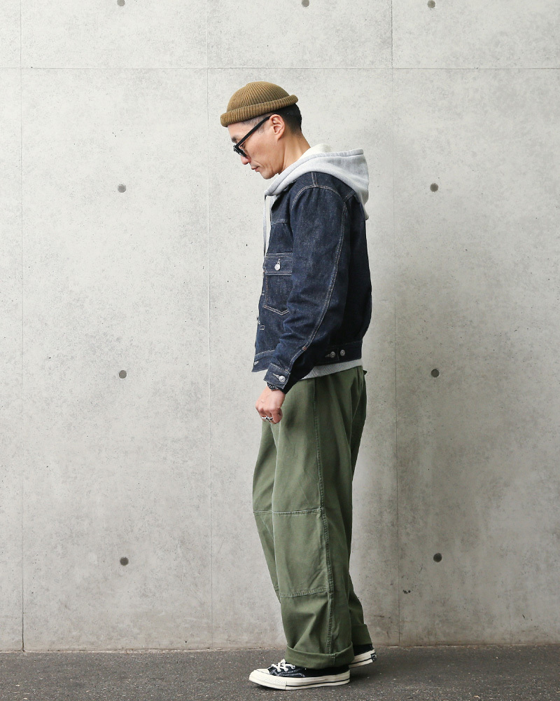 実物 USED ベルギー軍 M-88 フィールド オーバーパンツ OD ミリタリー 