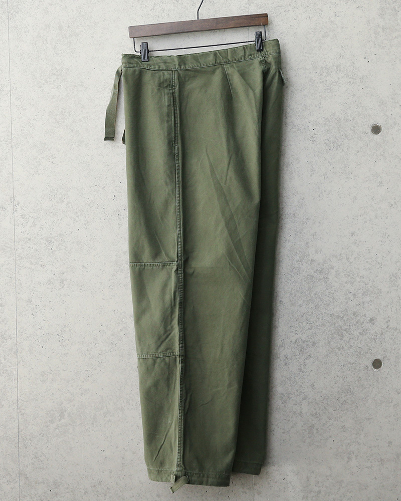 実物 USED ベルギー軍 M-88 フィールド オーバーパンツ OD ミリタリー 