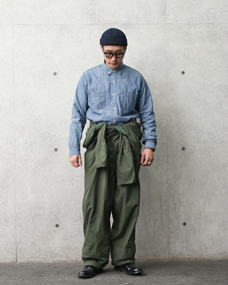 MILITARY 実物 新品 デッドストック フランス軍 NBC フーデッド