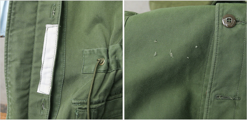 MILITARY 実物 USED スウェーデン軍 M-59 フィールドコート