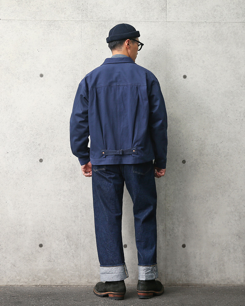 80´s ドイツ軍 ネイビー ミリタリージャケット 刺繍付き