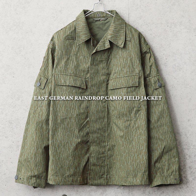 東ドイツ軍 空挺ジャケット ミリタリージャケット MILITARY 実物 新品 東ドイツ軍 NVA ARMY ギャバジン