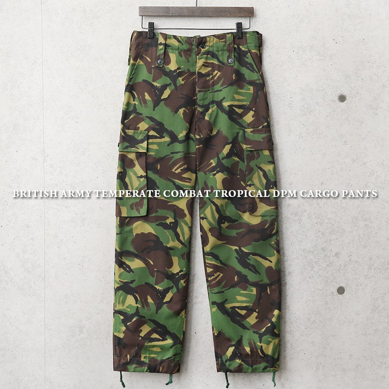 実物 新品 デッドストック イギリス軍 TEMPERATE（TROPICAL）コンバット カーゴパンツ DPMカモ 軍パン ミリタリーパンツ 軍服  軍モノ【クーポン対象外】【I】 : wip-21050510 : ミリタリーショップWAIPER - 通販 - Yahoo!ショッピング