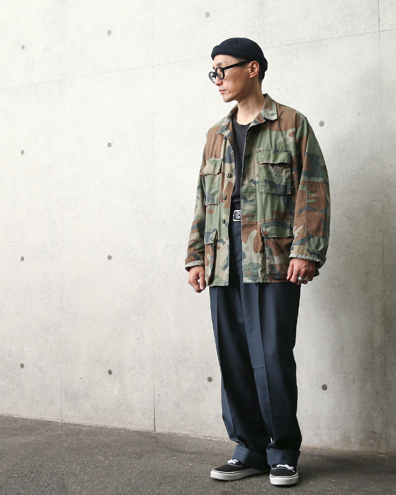 カナダ軍 90's 難燃 サービスパンツ ネイビー 【新品デッド